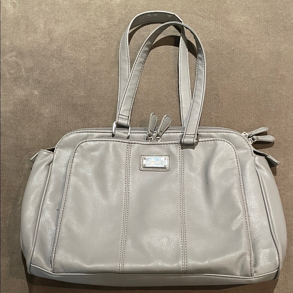 Nine West Light Gray Shoulder Bag